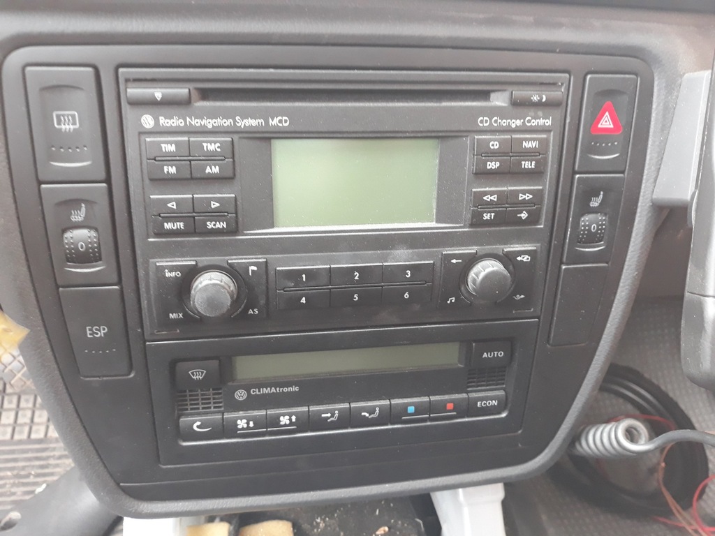 PASSAT B5 LIFT GOLF IV BORA RADIO 2DIN NAWIGACJA 7221425953 oficjalne archiwum Allegro