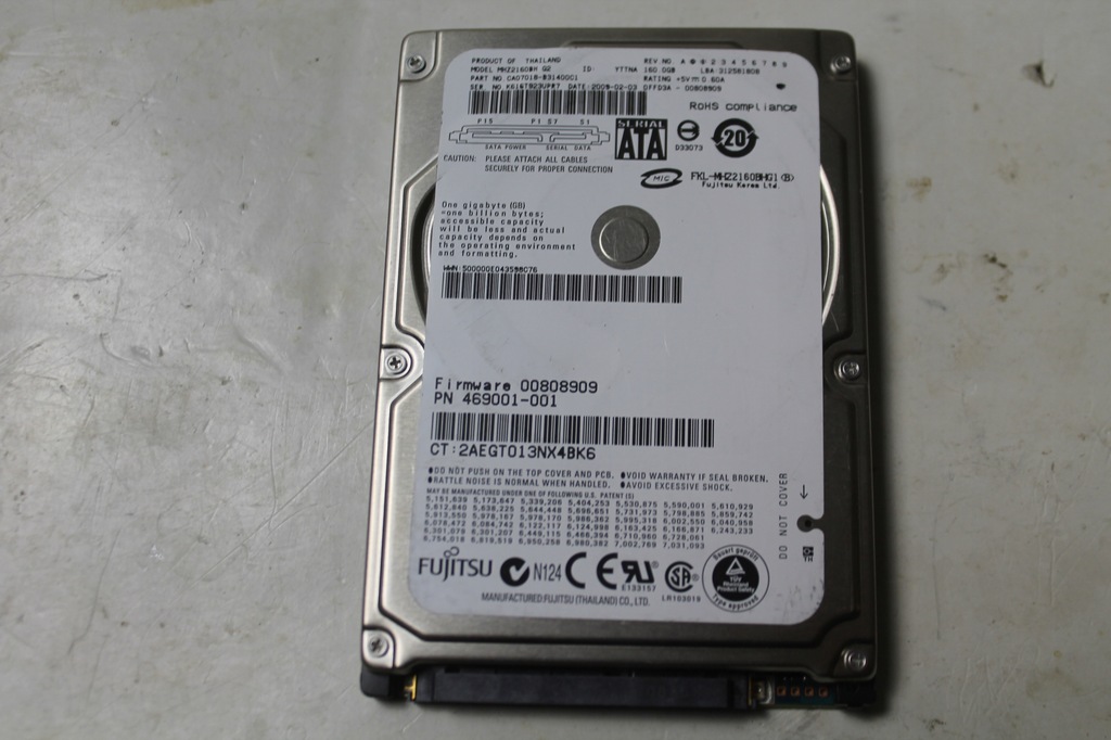 Fujitsu 160GB 5400RPM