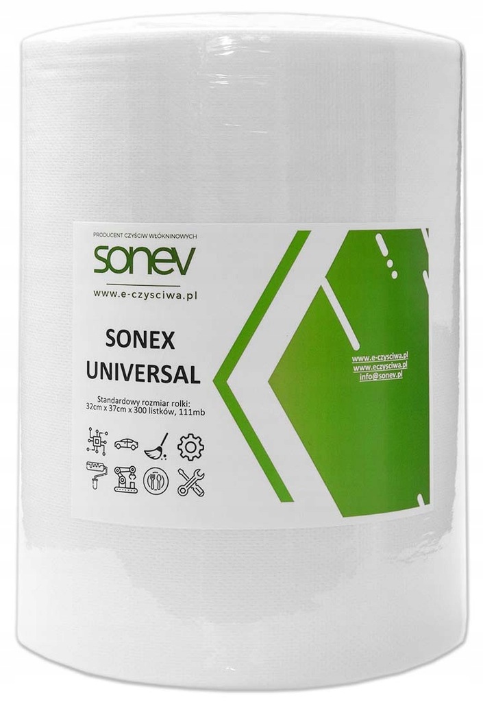 Czyściwo Włókninowe Sonex Universal 300 Listków