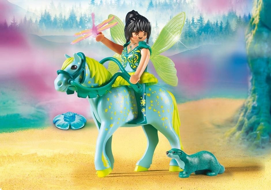 Playmobil Fairies, Wróżka wodna z koniem Aquarius