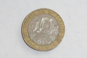 10 franków Francja Republika 1992 r. stara moneta