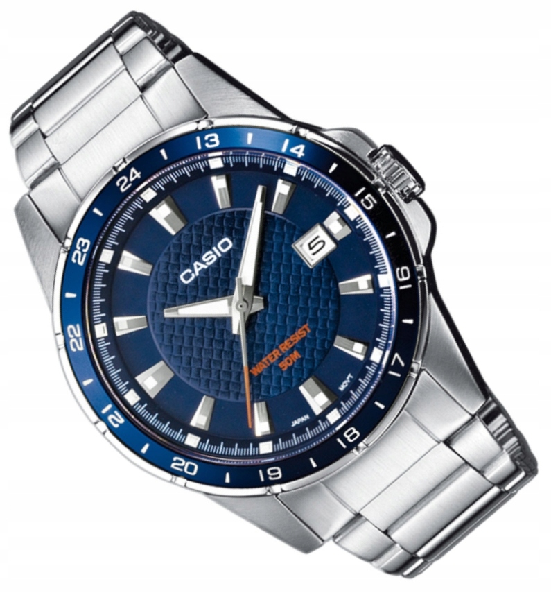 Zegarek męski na bransolecie Casio MTP-1290D 2AVEF