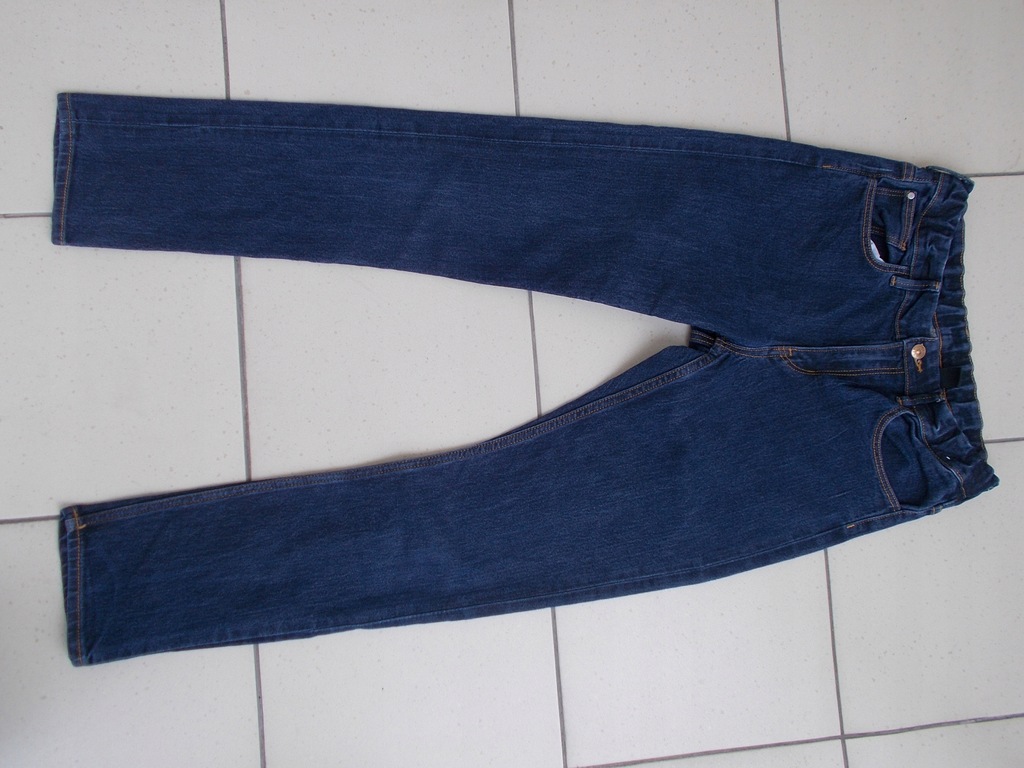 SPODNIE JEANS SKINNY FIT&DENIM 164 NOWE dł.100