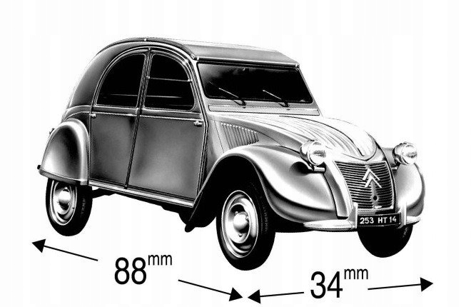 Купить Комплект модели автомобиля Citroen 2 CV Heller: отзывы, фото, характеристики в интерне-магазине Aredi.ru