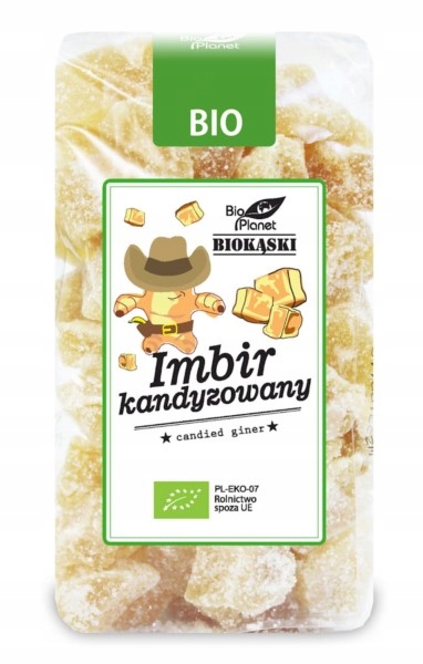 BIO PLANET Imbir kandyzowany BIO 400g