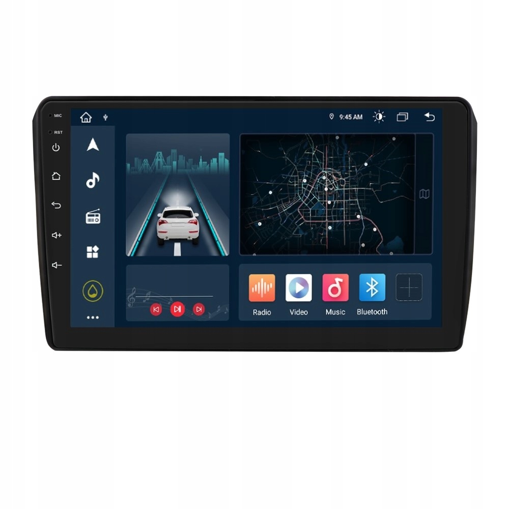 RADIO 2DIN ANDROID AUDI A3 8P 4/32 GB CARPLAY DSP 12563533455