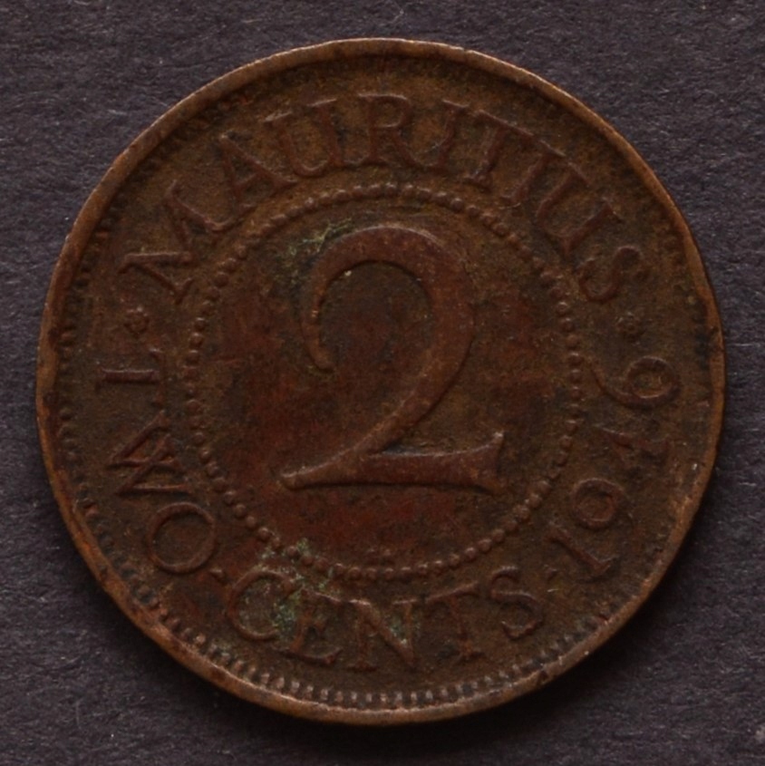 Mauritius - 2 centy 1946