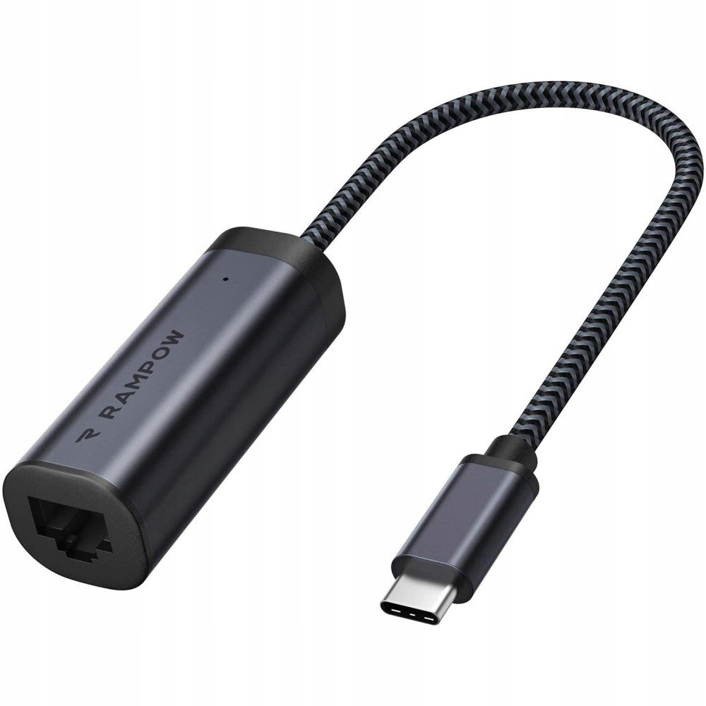 Adapter USB-C Ethernet RJ45 Gigabit 1000 mbps