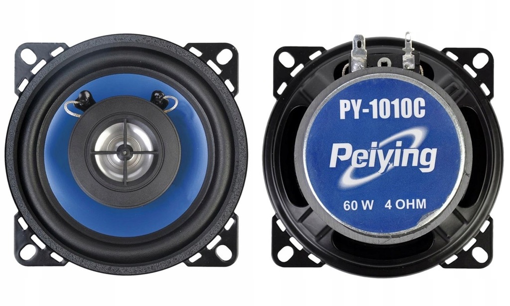Купить 2 автомобильные колонки PEIYING PY-1010C 10 см 60 Вт: отзывы, фото, характеристики в интерне-магазине Aredi.ru