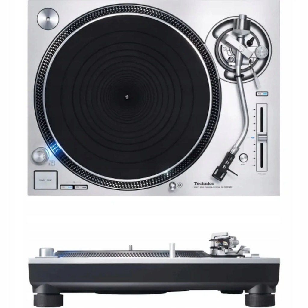 TECHNICS SL-1200GR2E-K Srebrny
