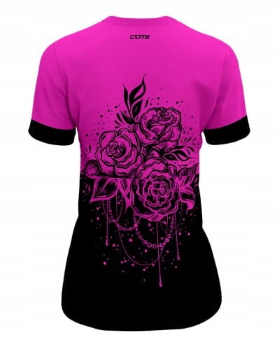 T-shirt damski Neonowy Rosen - Rozmiar: L