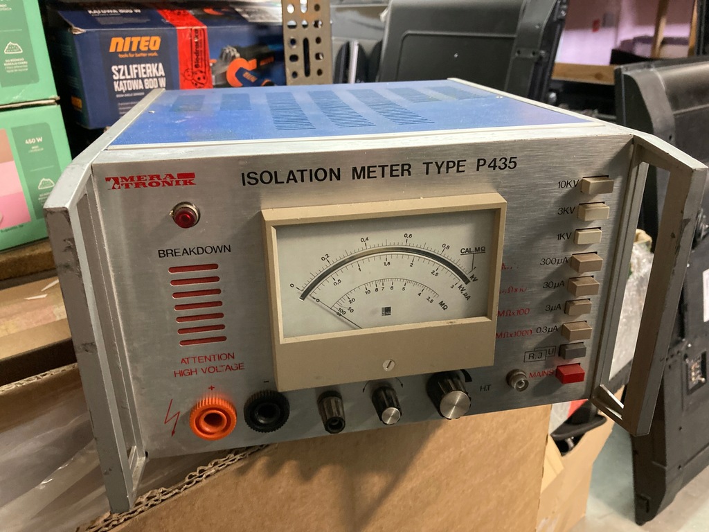 ISOLATION METER TYPE P435 /MERA TRONIK