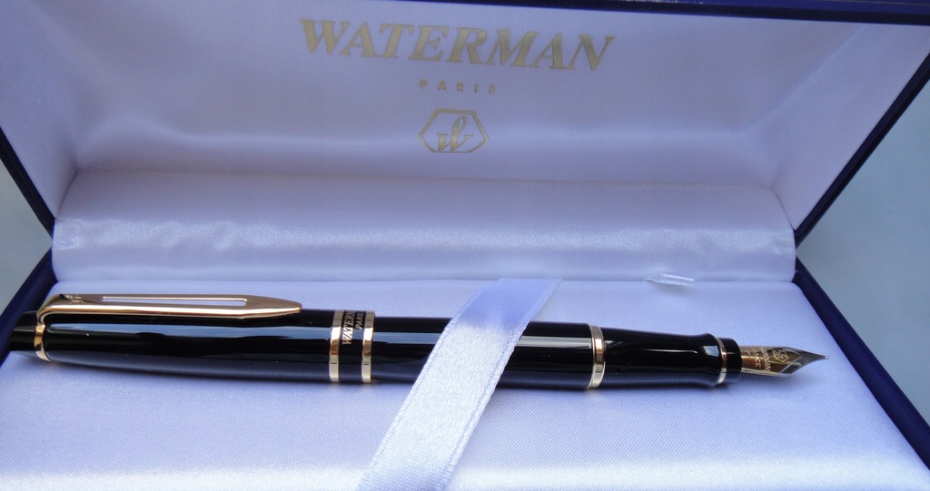 Idealne pióro wieczne Waterman Expert Czarny GT