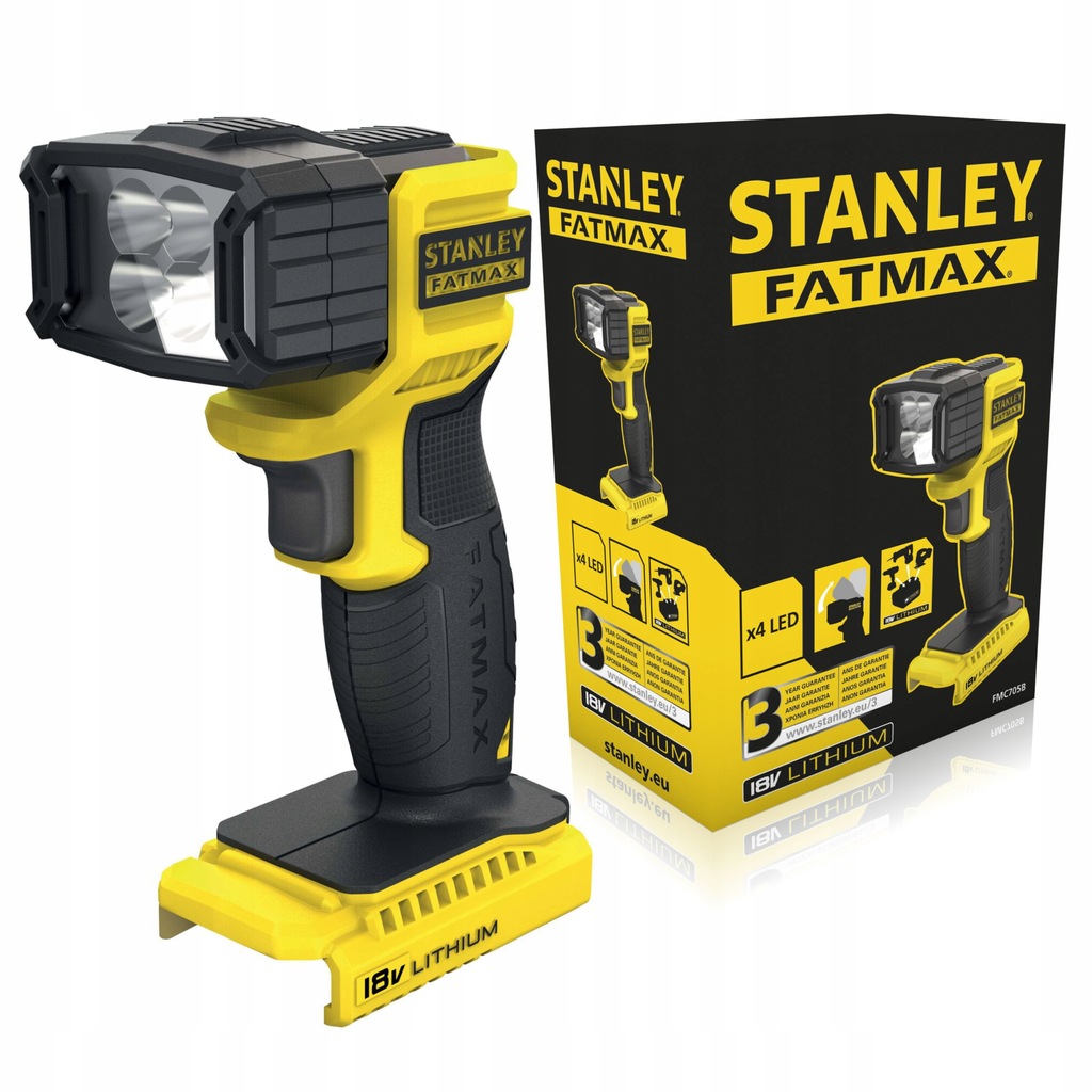 STANLEY FATMAX LATARKA LED 18V FMC705B SOLO