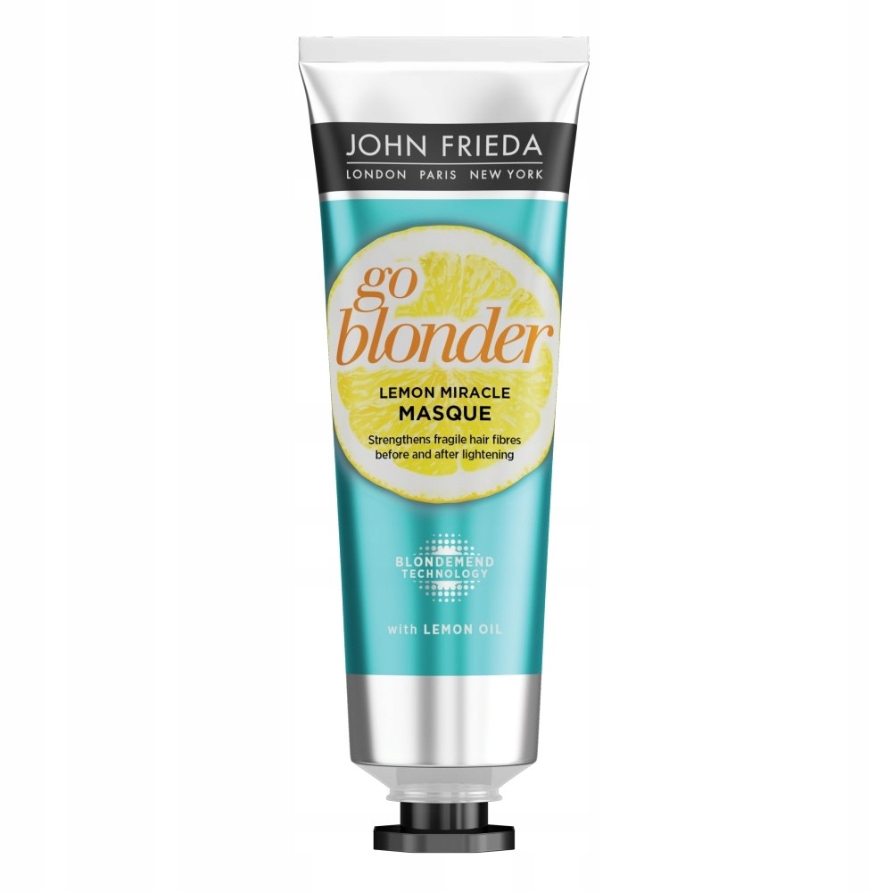 John Frieda Sheer Blonde Go Blonder Lemon Miracle Masque maska wzmacniająca