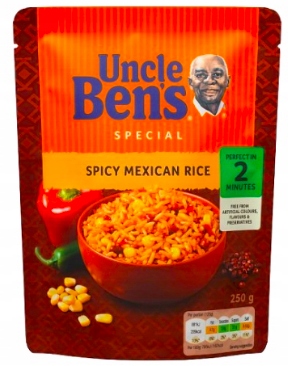 UNCLE BENS Ryż meksykański na ostro 250g UK