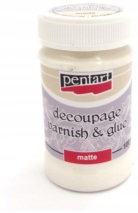 Klej+werniks do decoupage matowy 100ml, Pentart