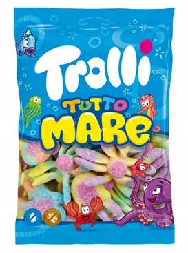 Trolli Tutro Mare Żelki kwaśne owoce morza 175g DE