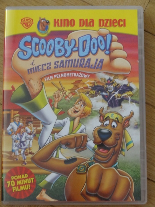 DVD Scooby-Doo i miecz samuraja pełnometrażowy