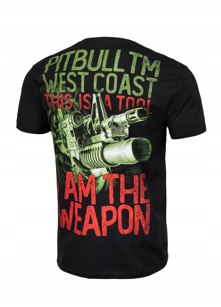 Koszulka Pit Bull West Coast I AM THE WEAPON r. L