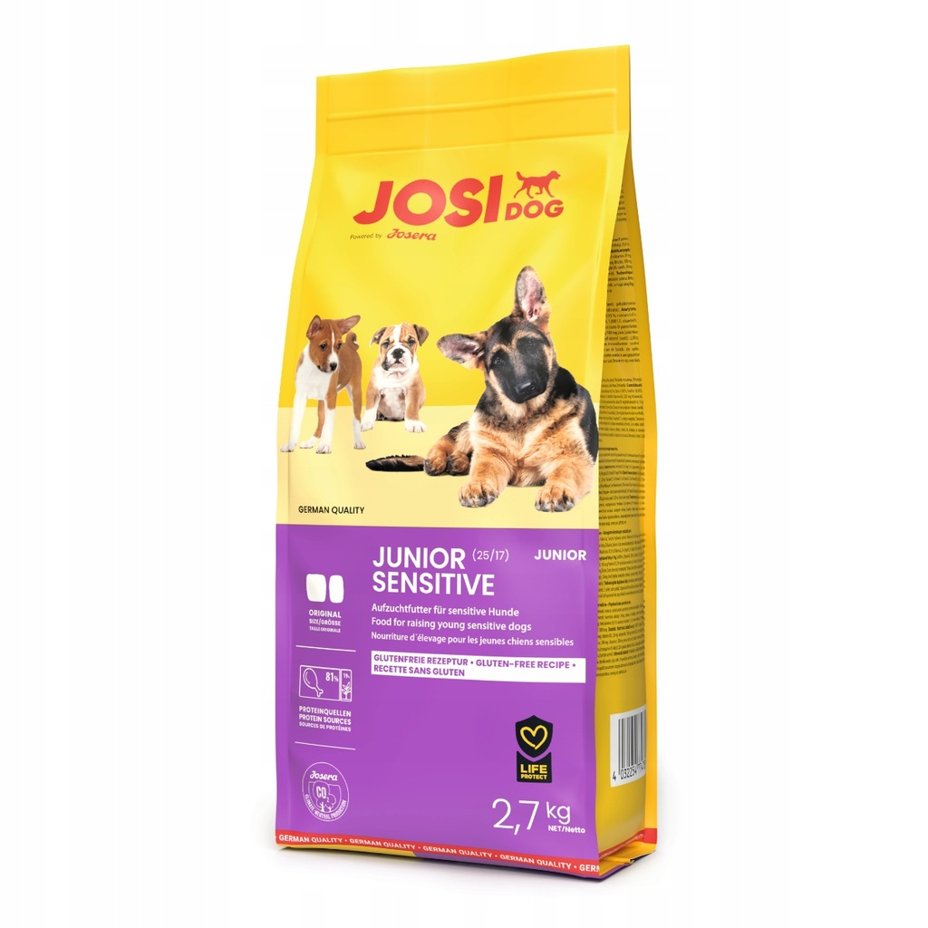 Josera Josidog Junior Sensitive karma dl psów 2,7 kg