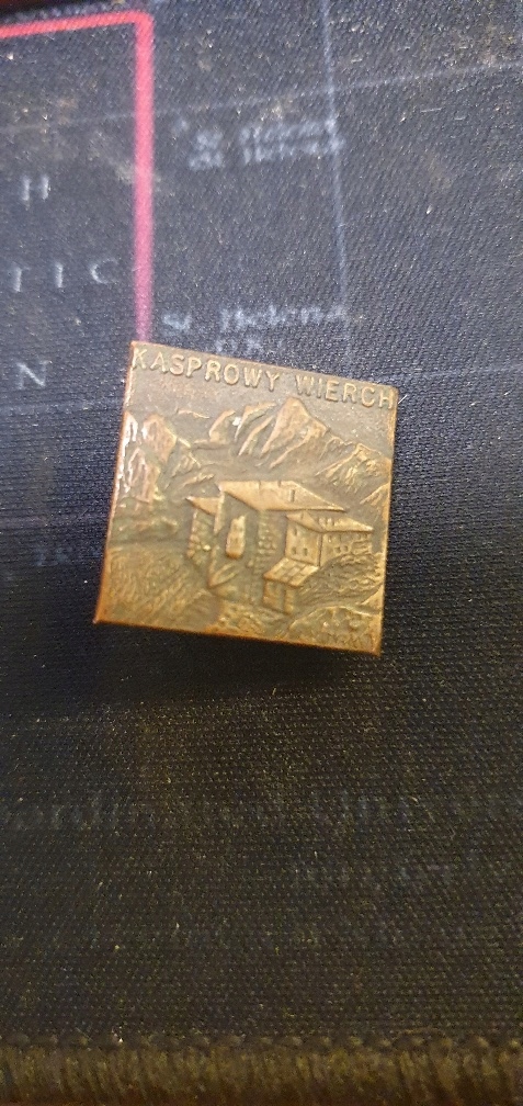 medal znaczek Kasprowy wierch Mennica