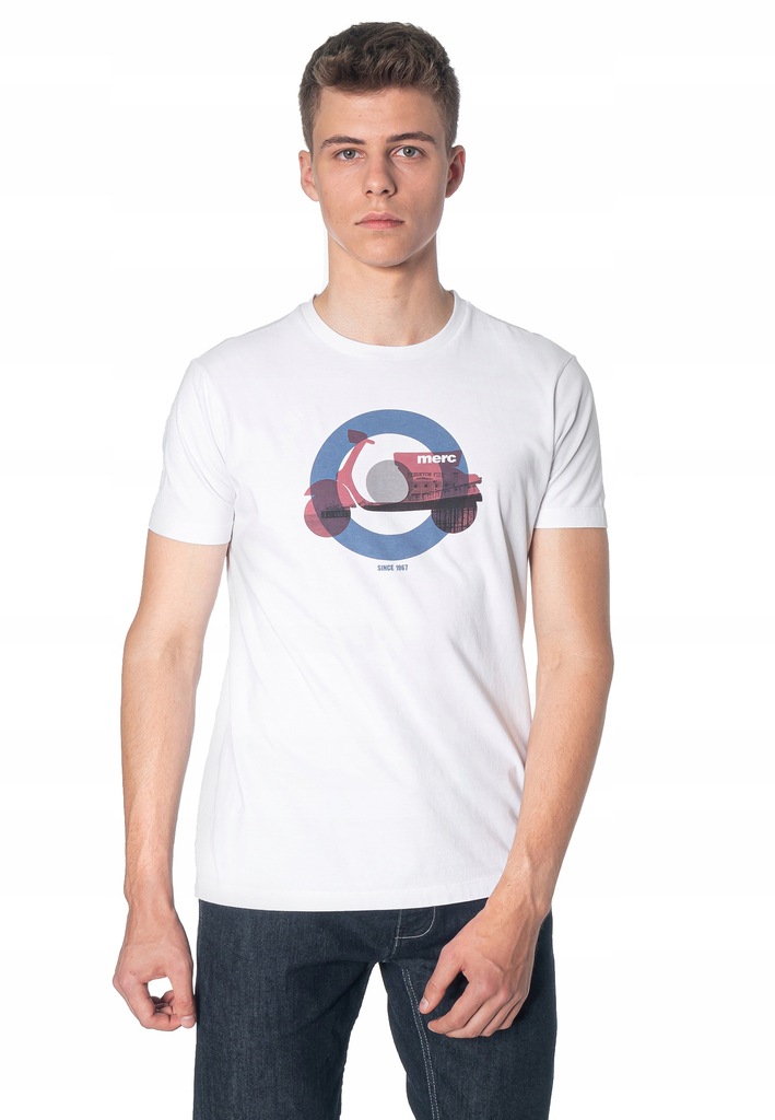 T-Shirt Baltic Merc Biały S