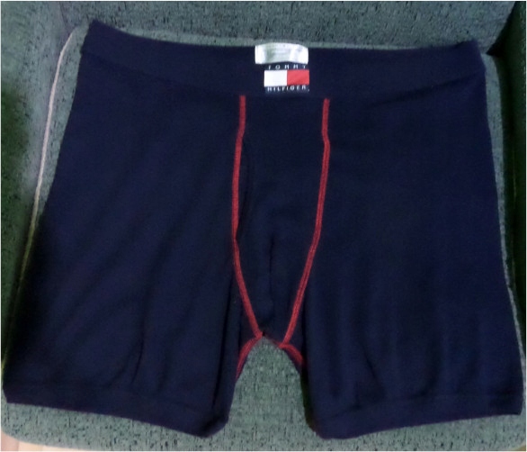 TOMMY HILFIGER # GRANATOWE BOKSERKI bawełna# XL/TG