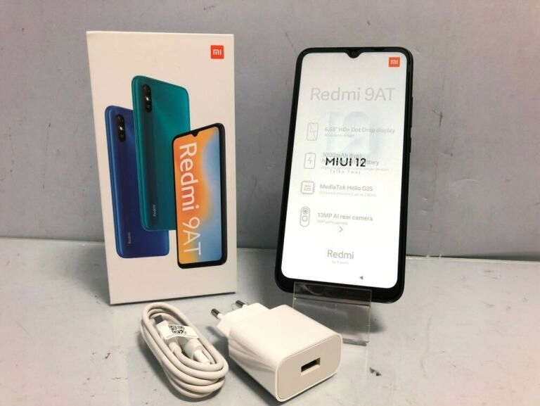 SMARTFON REDMI 9AT KOMPLET