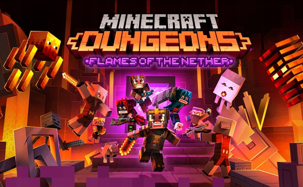 Купить DLC Minecraft Dungeons Flames of Nether — ПК — код: отзывы, фото ...
