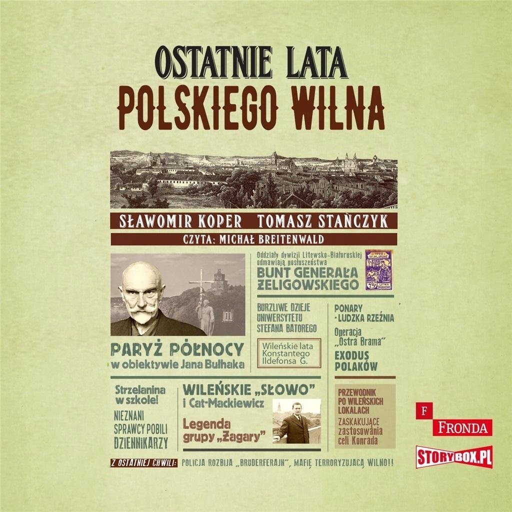 OSTATNIE LATA POLSKIEGO WILNA AUDIOBOOK