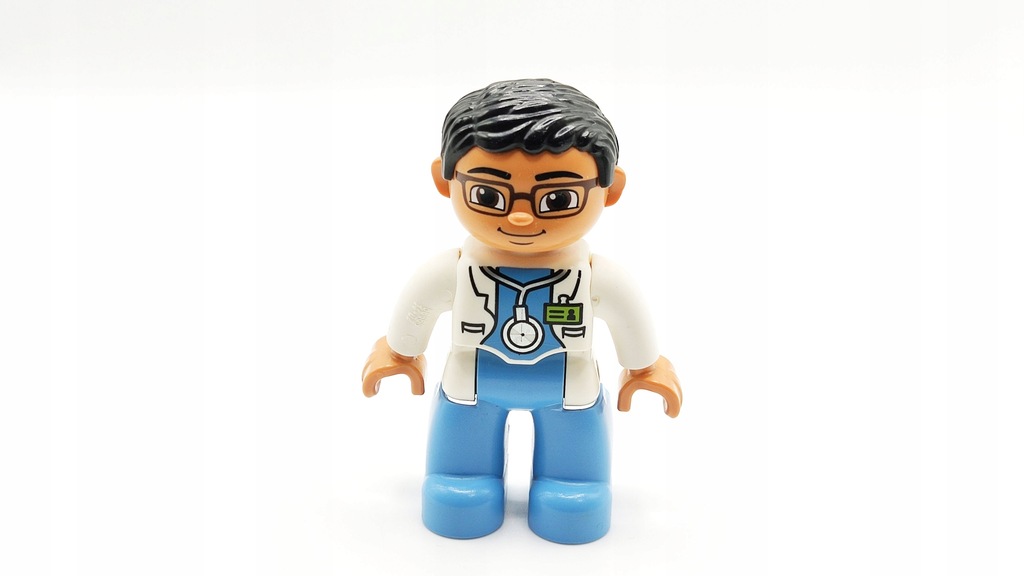 Figurka Lego duplo mężczyzna chłopak lekarz