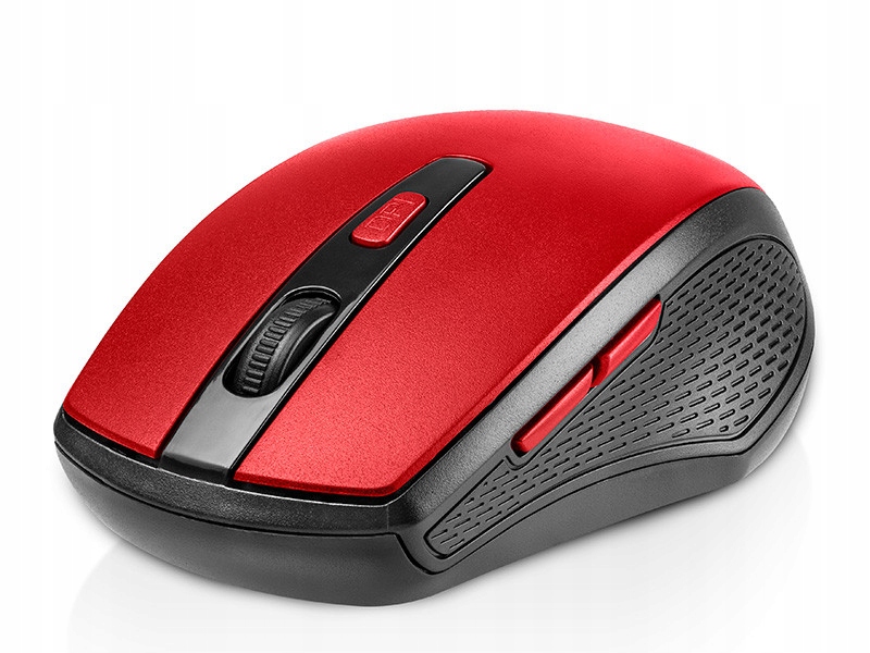 Mysz bezprzewodowa TRACER DEAL RED RF 1600DPI NANO