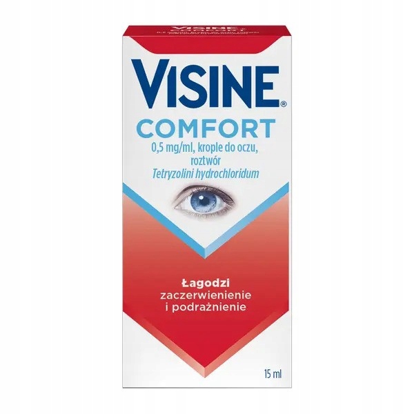 Visine Comfort krople do oczu 0,5mg/ml, 15 ml, ZDROVIT