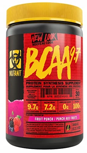 Suplement Mutant BCAA 9.7 348g, fruit punch