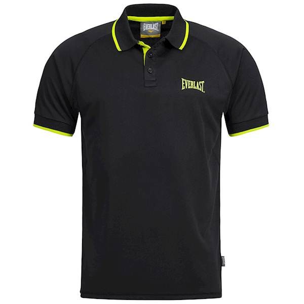 Everlast T-shirt EVR9703 Fluo SL Tee Polo czarna M