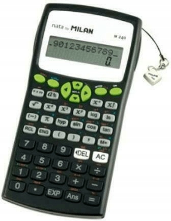 Kalkulator naukowy 240 funkcji zielony MILAN