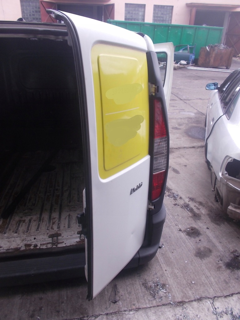 FIAT DOBLO I DRZWI SKRZYDEŁKOWE PRAWY TYŁ 8541678336