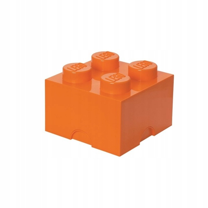 Pojemnik LEGO Storage Brick 4 pomarańczowy