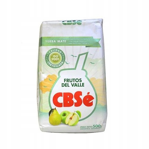 Yerba Mate CBSe Frutos Del Valle 500g