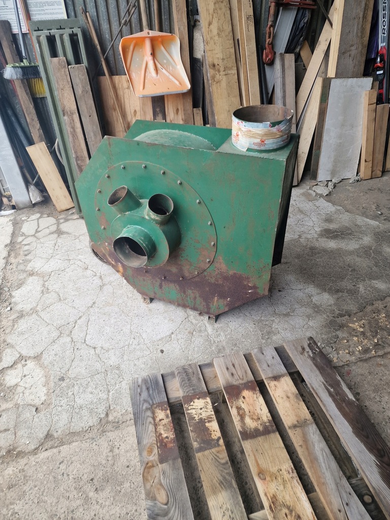 Wentylator dmuchawa odciąg wyciąg trocin 4kw odciąg trocin