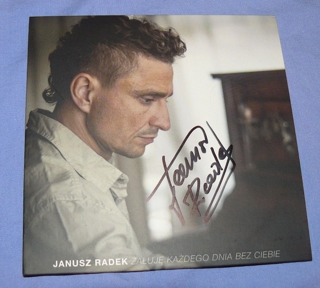 Janusz Radek cd z singlem i autografem