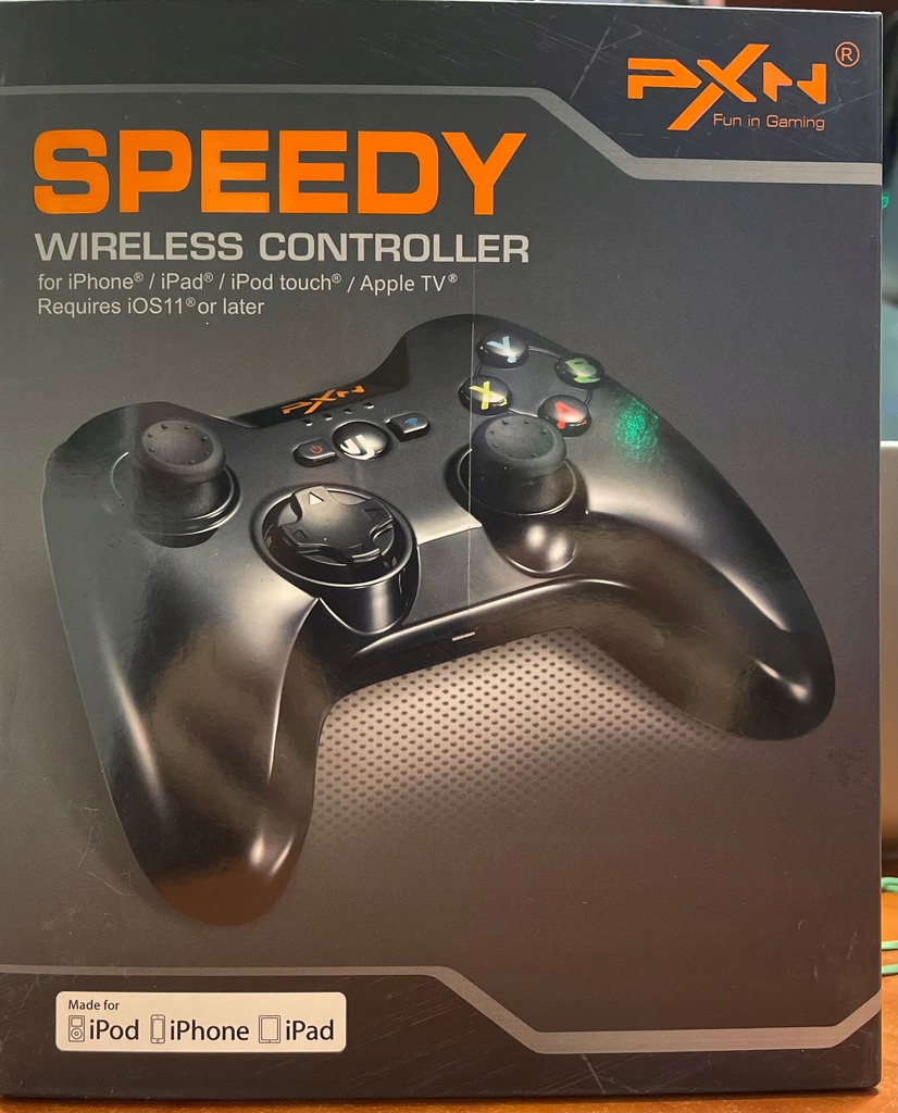 KONTROLER PAD DO TELEFONU / iOS / RÓŻOWY / IPHONE, IPOD, IPAD