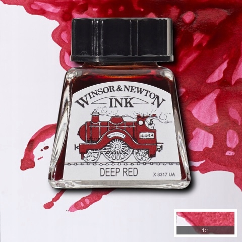 TUSZ RYSUNKOWY 14ML DEEP RED Winsor&Newton