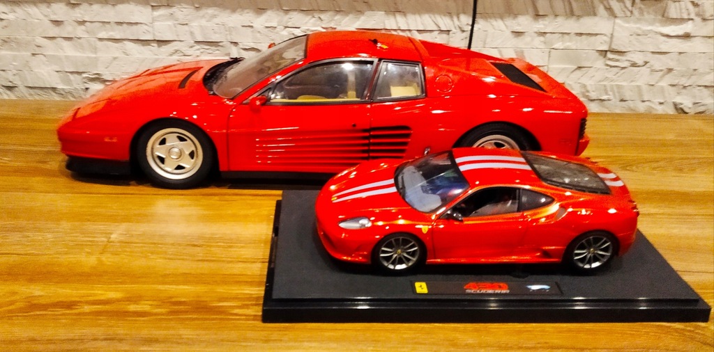 Schaal 1:8 Pocher Rivarossi Ferrari Testarossa K51