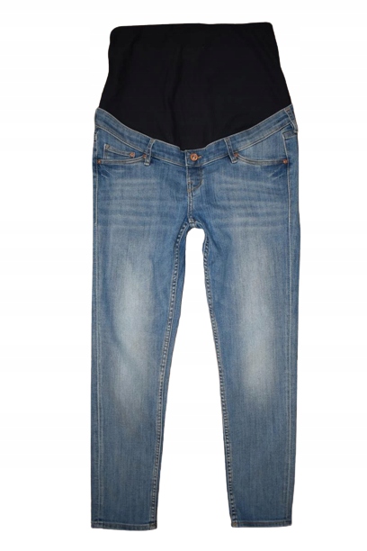 H&M mama Skinny Rurki Ciążowe Jeansy Dżinsy 42