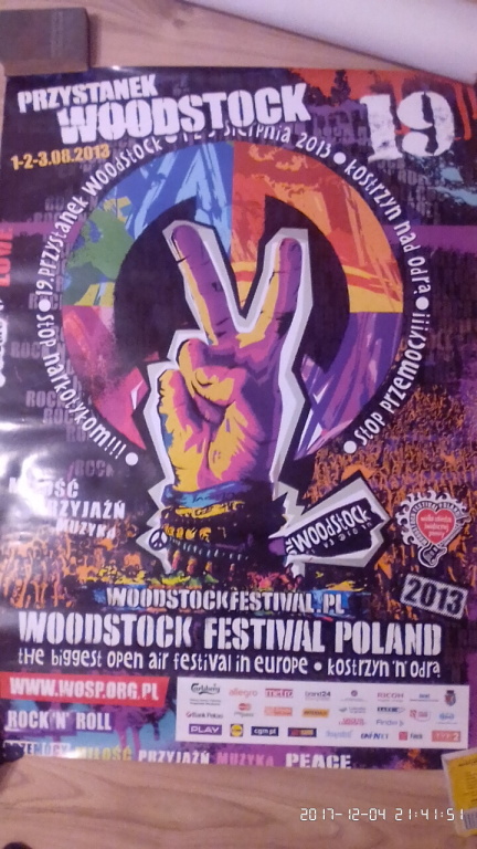 plakat z 19 woodsock