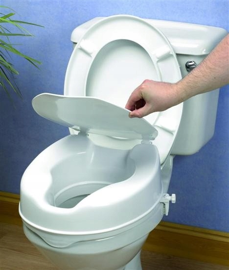 NAKŁADKA podwyższająca NA TOALETĘ WC 10cm 190 Kg