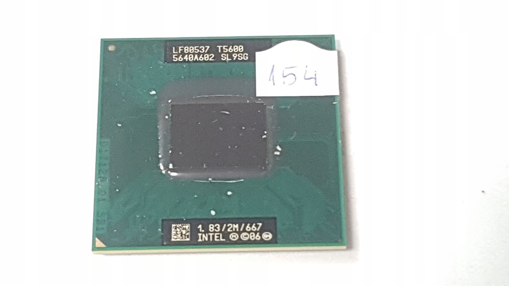 Procesor Intel T5600 2 x 1,83 GHz SL9SG socket M 154