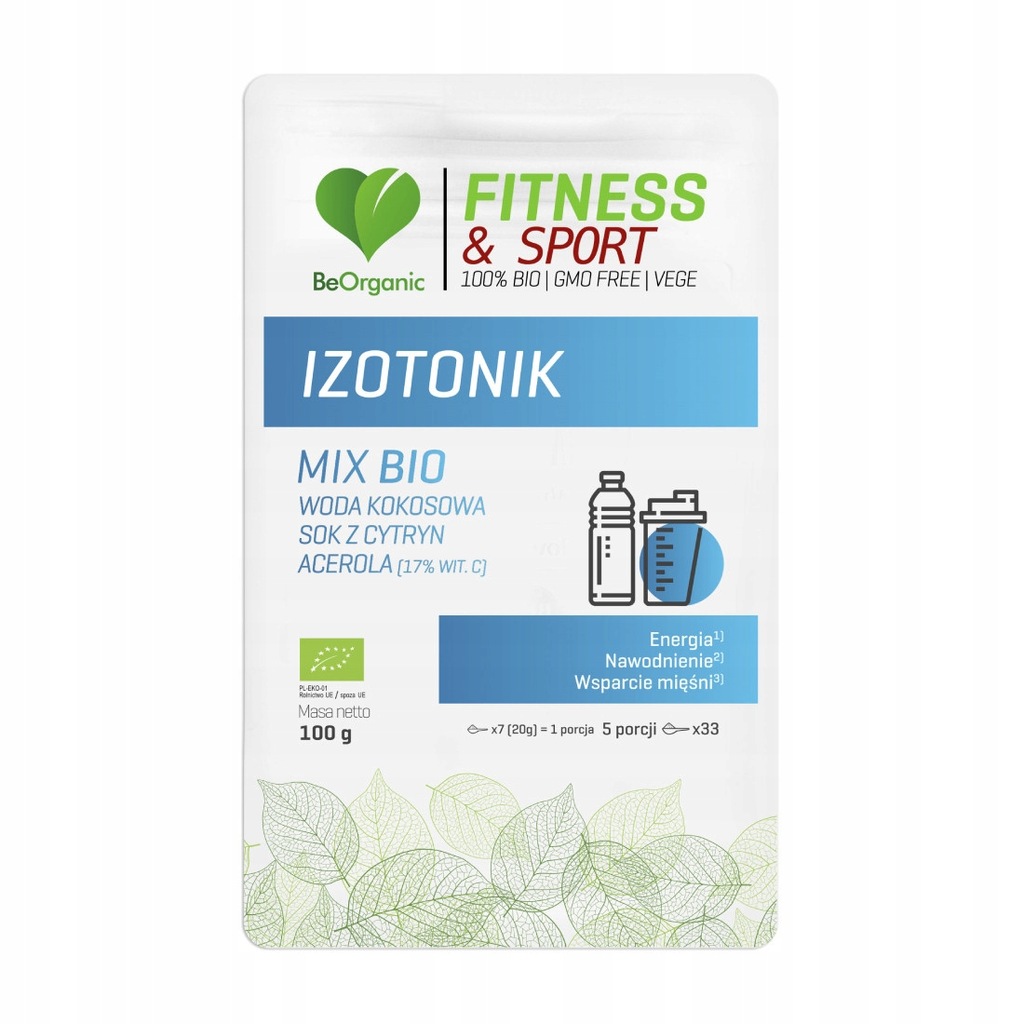 BeOrganic Izotonik BIO 100g